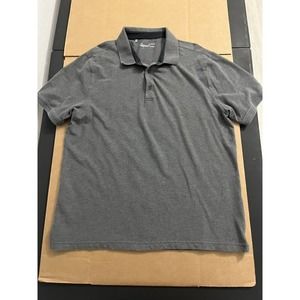 Under Armour Extra Large Adult Polo Shirt Gray Short Sleeve Sports Outdoor Mens